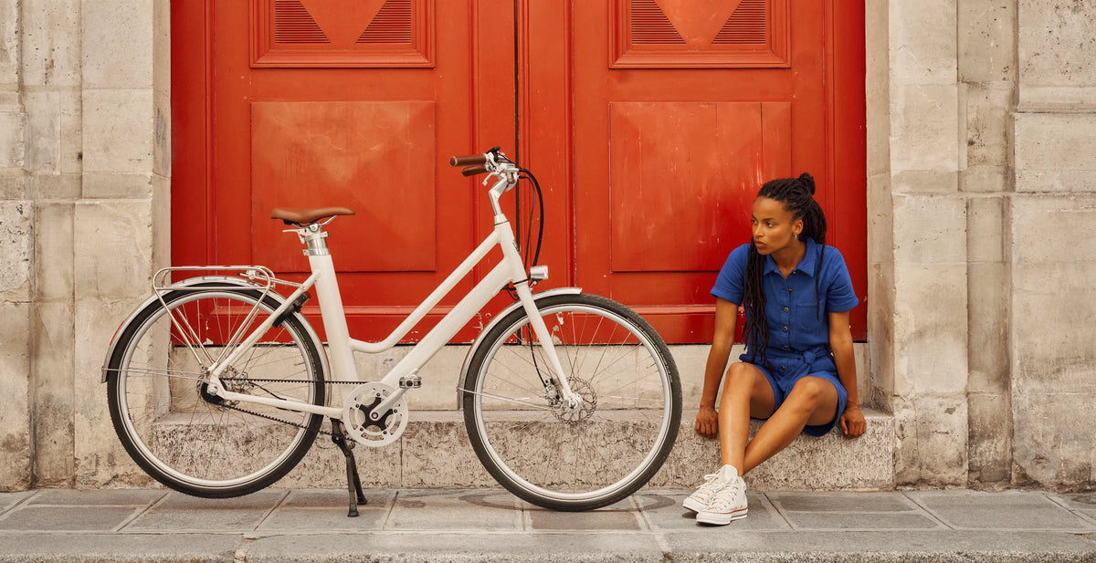 Photo lifestyle du modèle Bellecour, pensé pour une utilisation au quotidien pour les urbains.