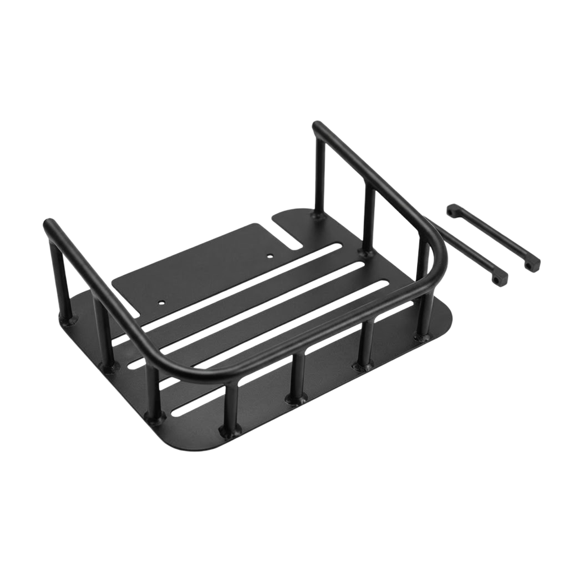 Front rack extension basket